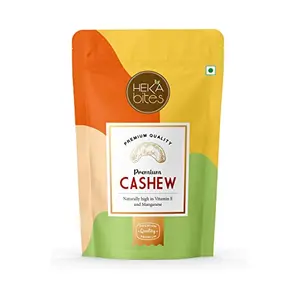 Heka Bites Daily Cashews (Kaju) 450 g (Pack of 1)
