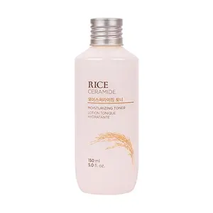 The Face Shop Rice & Ceramide Moisturizing Face Toner Enriched With Rice Extracts To Brighten The Skin | Suits All Skin Types |Hydrating Face Toner For Glowing Skin Korean Skin Care products150ml