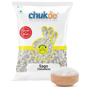 Chukde Sabudana - 200 Gm Tapioca Pearls | Provides Energy Supports Health -free Promotes Bone Health Helps in Gain | Ideal for Fasting & Recovery from Illness |