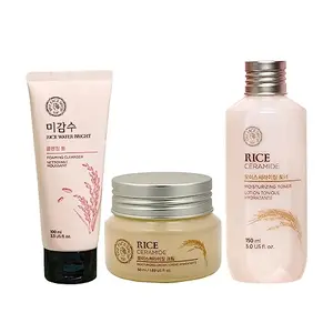 The Face Shop Brightening Combo for Dry Skin (Pack of 3)