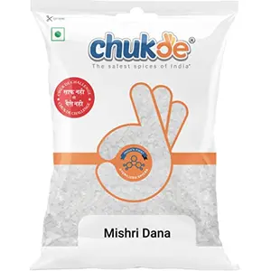 Chukde Mishri - 100 Gm | Rock Sugar Candy for Sweet Dishes Ayurvedic Preparations and Traditional | Cooling Effect Promotes Overall Health and Well-being.