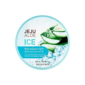 The Face Shop Fresh Jeju Aloe Refreshing Soothing Ice Gel(300ml)
