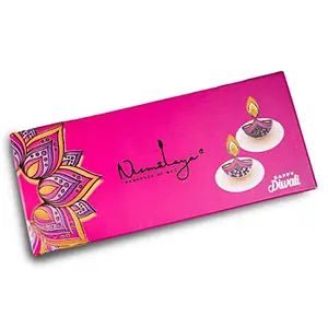 Nirmalaya Mandala Gift Box with Diyas | Unique Diwali Gifts | Handmade Diyas for Diwali | Diwali Gift Items | Diwali Gifts for Family and Friends