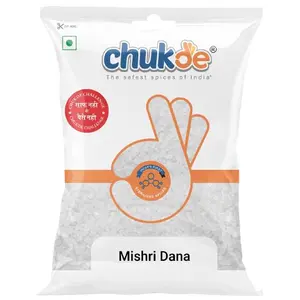 Chukde Mishri Dana Rock Sugar CrystSmall 300g Pack of 100g x 3