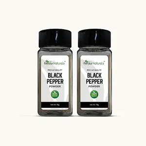 Kerala NaturBlack Pepper powder 75gm x 2 (150g)