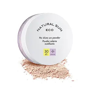 The Face Shop Naturun Eco No Shine Sun Powder| Unisex with SPF 30 PA ++| Mattifying sweat resistant powder for advanced sun protection| Suitable for all skin types ideal for sensitive and acne prone skin 13gm