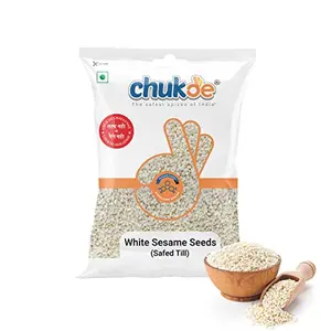 Chukde Spices Safed Til (White Seed) 100 g pack of 3
