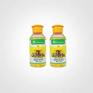 Kerala Natur100% Pure Castor Oil (100 Ml) x 2 pcs (Pack of 2)