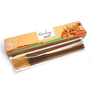 Nirmalaya Vetiver/Khus Incense Sticks Agarbatti | Organic Incense Sticks | 100% Natural and  Free Agarbatti Sticks for Room (40 Sticks in a Pack) Floral Fragrance