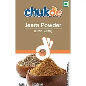 Chukde Jeera Powder/Cumin Powder | A Versatile Spice for Indian Cuisine | Ideal for Flavoring Vegetables Rice Dishes Lentils Meat and Snacks |100 Gram | Pack of 2