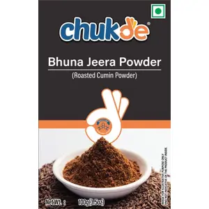 CHUKDE Bhuna Jeera Powder | Roasted Cumin Powder | 100 Gram