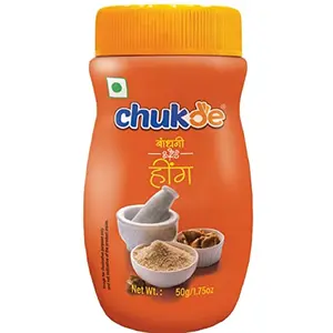 Chukde Hing/Asafoetida - 50 Gm for Tempering Vegetables Pickles and Spice Blends. No Artificial Color Lab Tested Hygienically Packed. Store in Cool and Dry Place.