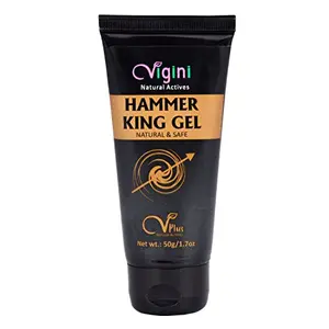 Vigini Natural Hammer King Massage Gel for Men 50g