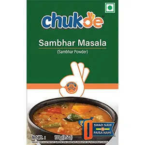 Chukde Sambhar Masala Spice Blend Powder 100g