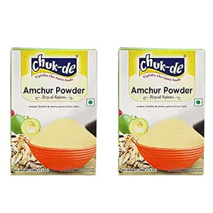 Chukde Spices Amchur Powder (Dry Mango) 100g Pack of 2