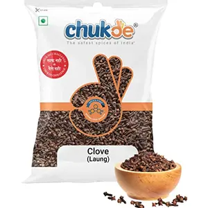 Chukde Cloves - 50 Gm High-Oil Content Eugenol-Rich Indian Spice for Cooking Biryani and Curries. Natural and Health Supplement. Anti-and Herb.