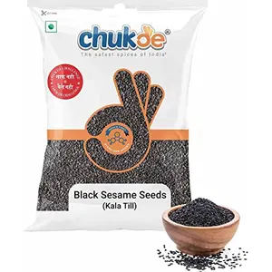 Chukde Black Till (Black ) - Rich in Nutrients & Anti- Regional Names: Nigella Ellu Teel - Authentic Indian Flavor & Aroma | 100 Gram | Pack of 2