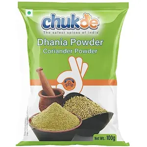 Chukde Dhania Coriander Powder 200g Pack of 100g x 2