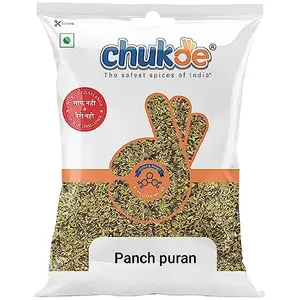 Chukde Panch Puran - Achaar Masala Mix Whole Spices Blend 300g Pack of 100g x 3