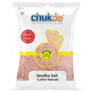 Chukde Sendha Salt - 200 Gm | Upvas ka Namak - Fasting Salt | n for Indian Cooking & Fasting Enhances Flavor of Chaat Masala | Offers Cooling Effect & Health Benefits