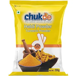 Chukde Haldi Turmeric Powder 600g Pack of 200g x 3