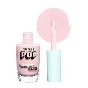 SUGAR POP Nail Lacquer - 01 Spring Bloom (Icy k) 10 ml - Dries in 45 seconds - Quick-drying Chip-resistant Long-lasting. Glossy high shine Nail Enamel/Polish for women.