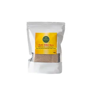 Goodness Farm - Kodo Millet Rava/Varagu Rava/Harka Rava (400g)| Millet Cereal| Sprouted Millet Rava| Millet Upma Rava|Easy to cook| free| friendlly| Preservative free| No itives