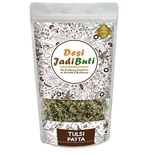 Desi Jadi Buti Tulsi Patta | Basil Leaf | Basil Leaves | Ocimum Sanctum | Ocimum Tenuiflorum(250 Gram)