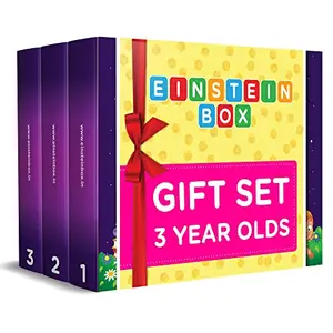 EINSTEIN BOX Birthday Gift Set for 3 Year Old Boys & Girls (Multicolor) - Set of 3