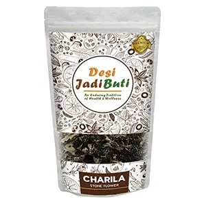 Desi Jadi Buti Chadila| Charila| Chareela| Patthar Phool| Stone Flower |Dagad Phool |Kalpasi Resealable Kraft Bag (250 G)
