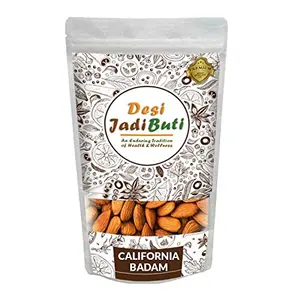Desi Jadi Buti Badam Giri | Natural Premium California Almonds | Almonds | Dry Fruit (100 g)