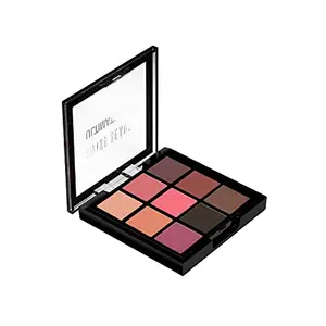 Swiss Beauty Ultimate 9 Pigmented Colors Eyeshadow Palette Long Wearing And Easily Blendable Eye Makeup Palette Matte Shimmery And Metallic Finish - Multicolor-06 6G