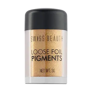 Swiss Beauty Loose Foil Pigments Eyeshadow Eye Makeup Shade-02 3G