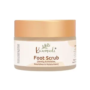 Foot Scrub | For Women and Men | Handmade with Natural Ingredients |For Rough Dry & Cracked heels | For Exfoliation & Polishing | Soothes Nourishes & Moisturizes | All Skin Types | No Artificial Color | No Artificial Fragrance | Sulphate Paraben & SLS fre