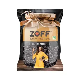 Zoff Black Seeds | Kaale Til | Tal | Indian Spice | Pack of 4 | 500GM Each Pack