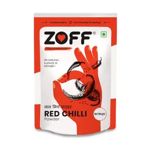 Zoff Combo Powders Red Chilli Powder Hot Spicy Flavor & Pure Natural Red Colour Easy to Balance Color and Flavor to Your Food Aromatic & Delicious Zip Lock & Re-usable | 500 Gm