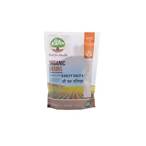Go Earth Organic Barley/Jav Daliya 500g