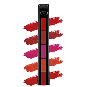 Fashion Colour Jersy Girl 5 in 1 Matte Lipstick Waterproof and Long Lasting 7.5g (Shade 03)