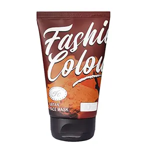 Fashion Colour Ubtan Face Fancy Cover For Glowing Skin and Tan Removal With Turmeric and Saffron Extract(130g)