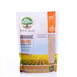 Go Earth Organic Wheat Dalia 500g