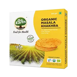 Go Earth Organic Masala Khakhra 200gm