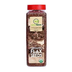 Geo-Fresh Organic Flax Seeds (250G) - Usda Certified