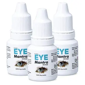 Eye Mantra Dr Juneja's Eye Mantra Ayurvedic Eye Drops 10ml Pack of 3