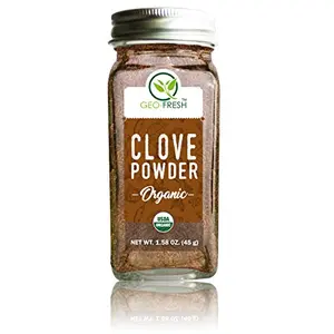 Geo-Fresh Organic Clove Powder 45g - USDA Certified