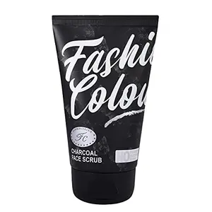 FASHION COLOUR  FACE SCRUB With Activated Bamboo  and Aloevera For Soft Supple and Clean Skin (130g)
