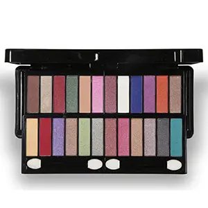 Fashion Colour Professional Makeup Kit With 24 Pan Makeup Palette and Glamorous Eyeshadow Shades FC2821 (Shade 01)