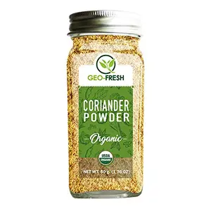 Geo Fresh Organic Coriander Powder 50g - USDA Certified