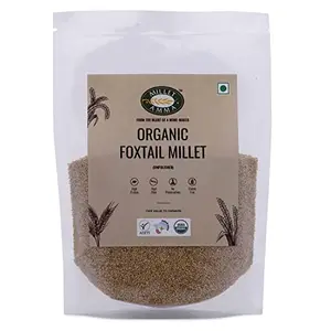 Millet Amma Unpolished Organic Foxtail Millet Grains | 1 Kg Pack | (korralu | Korra | Thinai | Kaon | Kang | Kangni | Kakum | Navani ) | Rich in Fibre Than Rice & Dietary fibre  Good Food Low GI  free