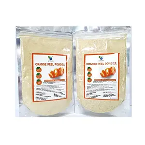 QYKKARE Pure Skin Whitening Premium Orange Peel Powder (200gm =100gm X 2)