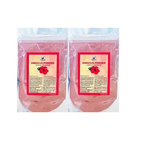QYKKARE Pure & Natural Premium Hibiscus Powder (100gm X 2)